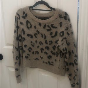 leopard sweater